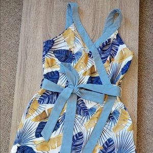 Blue Playsuit